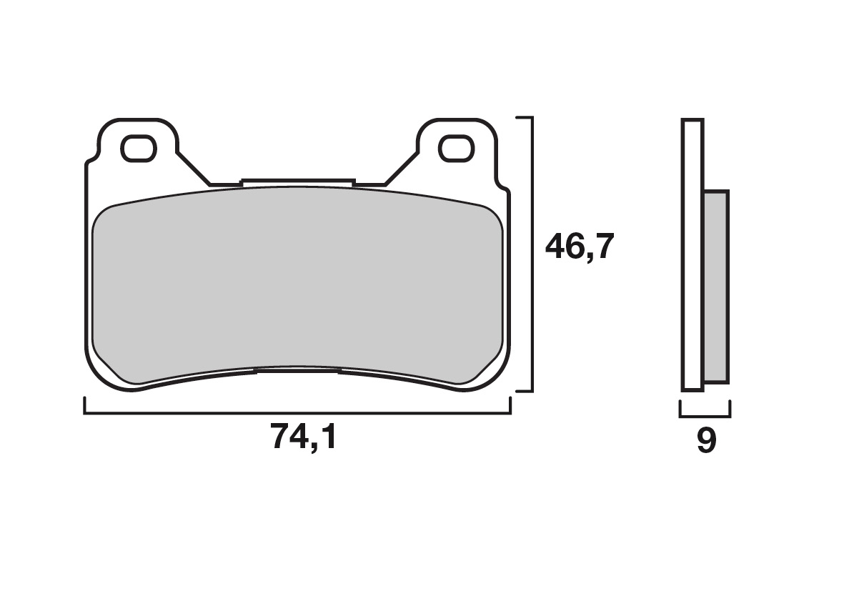 Brembo remblokken