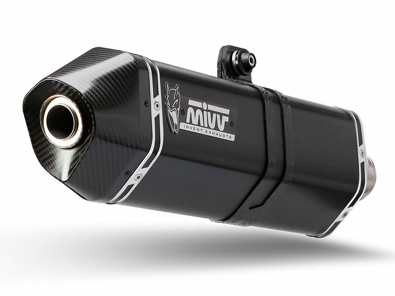 MIVV Speed Edge compleet uitlaatsysteem Suzuki V-Strom 650 / XT ABS (2017-2024) BI-1089433001