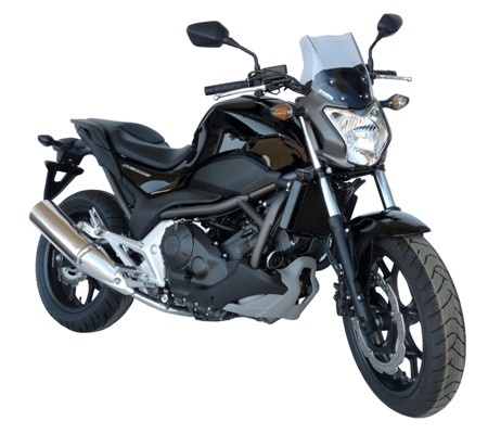Fabbri windscherm Honda NC700S satijn zwart Fabbri windscherm Honda NC700S satijn zwart