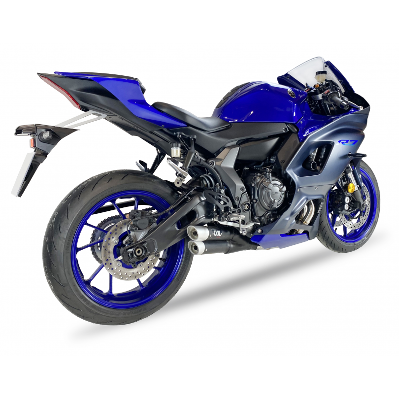 Ixil Dual Hyperlow compleet uitlaatsysteem Yamaha R7 (2022-) BI-1125559 3