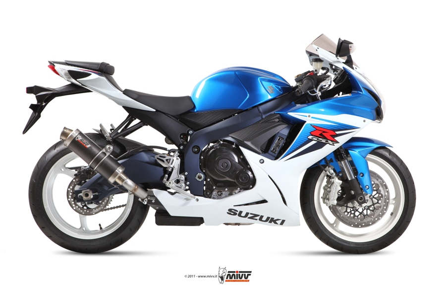 MIVV GP Slip On uitlaat Suzuki GSX-R600 / 750 (2011-2018) BI-1089423001 1