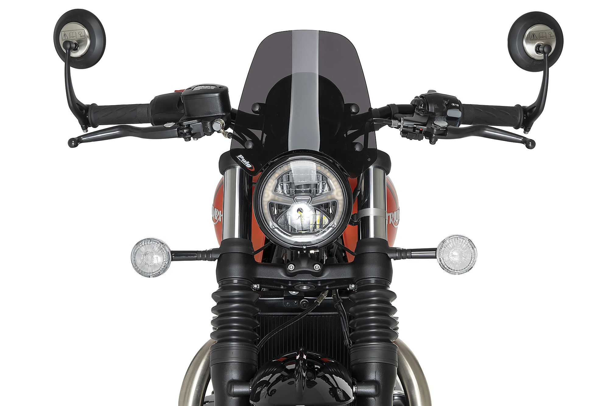 Puig New Generation Sport windscherm Triumph Bonneville Bobber (2021-) PU21925F 1
