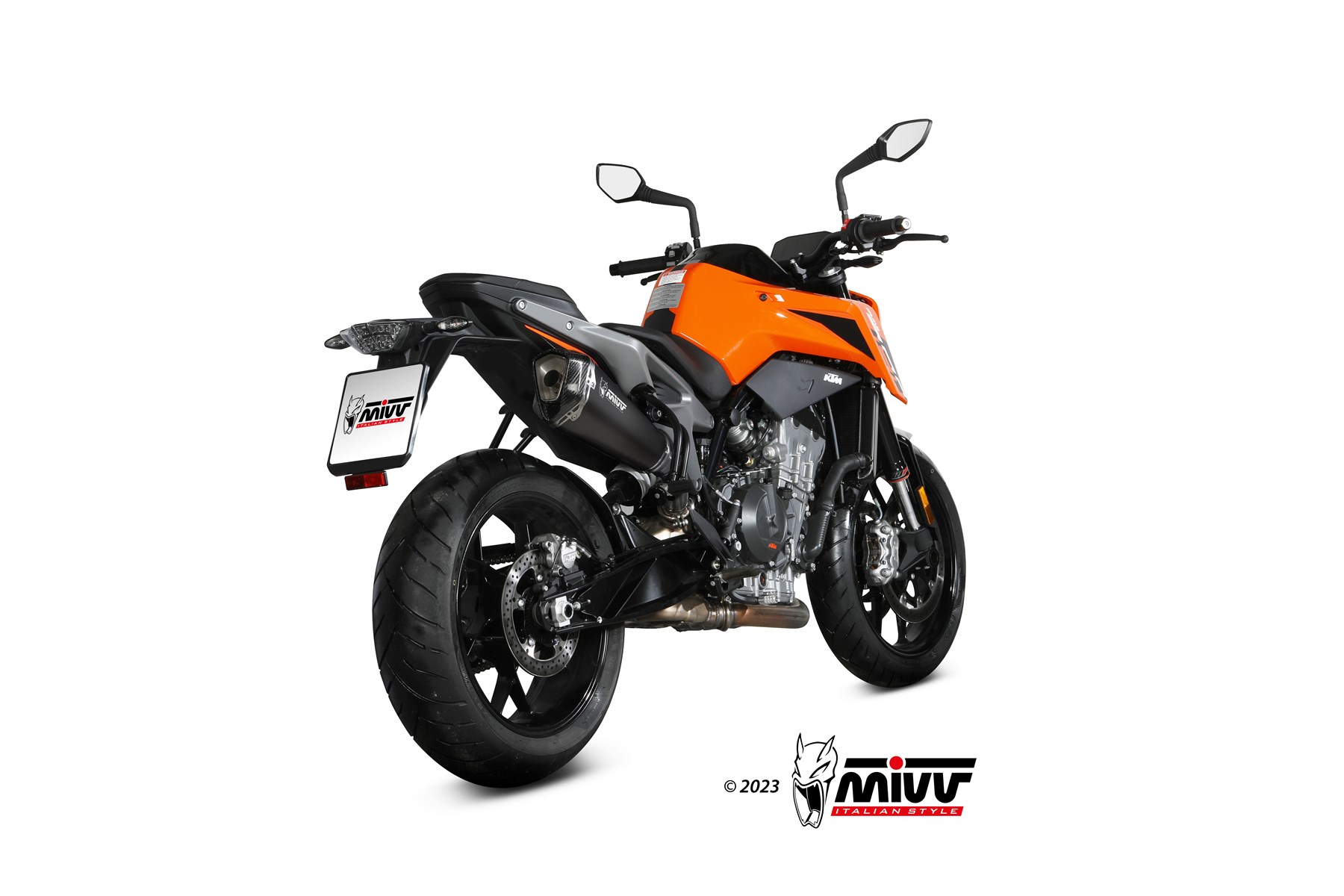 MIVV Delta Race Slip On uitlaat KTM 790 / 890 Duke (2018-) BI-1089638001 3