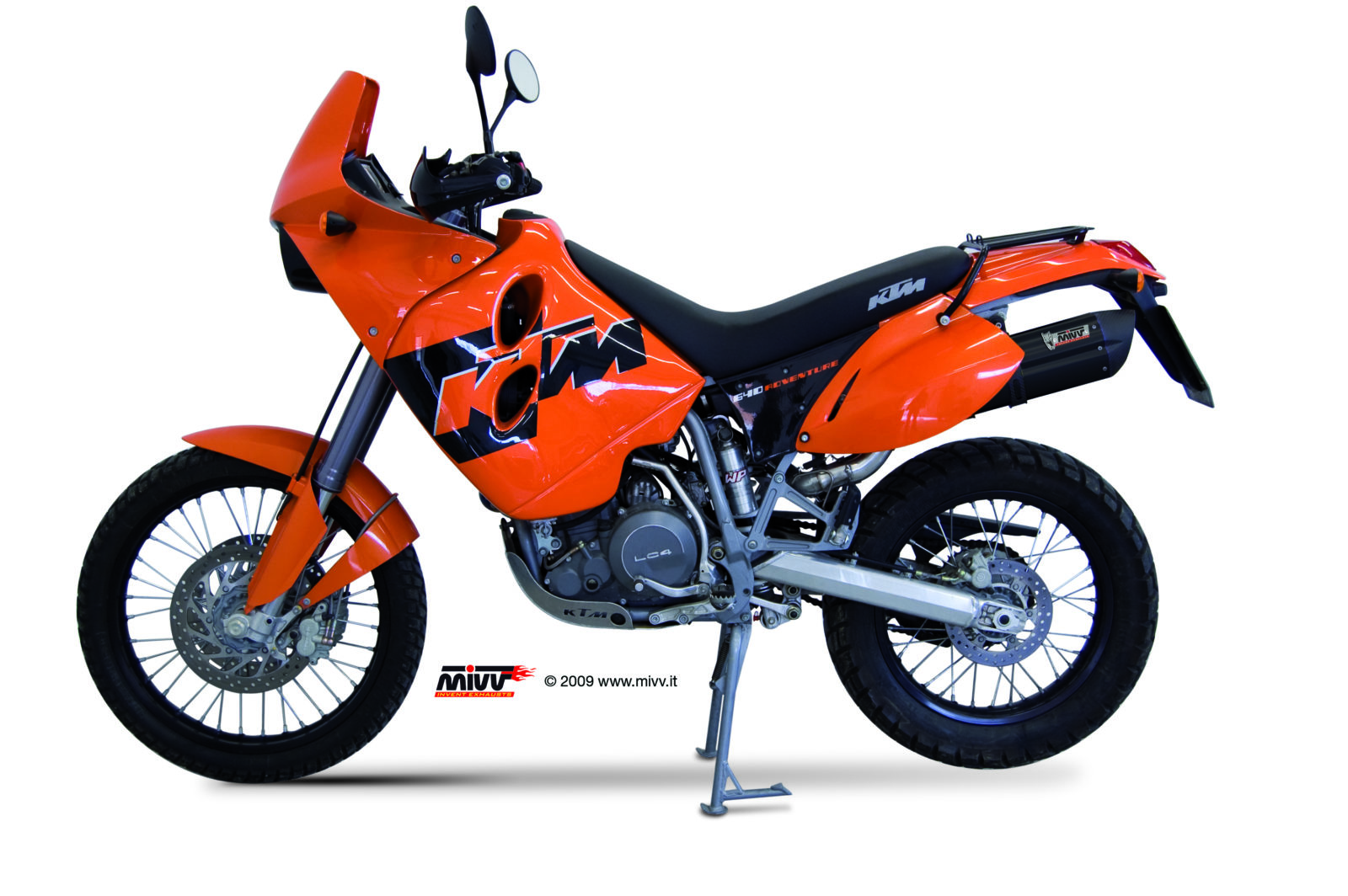 MIVV Suono Slip On uitlaat KTM 640 / 690 Adventure / SMC (2003-2013) BI-1088589001 2