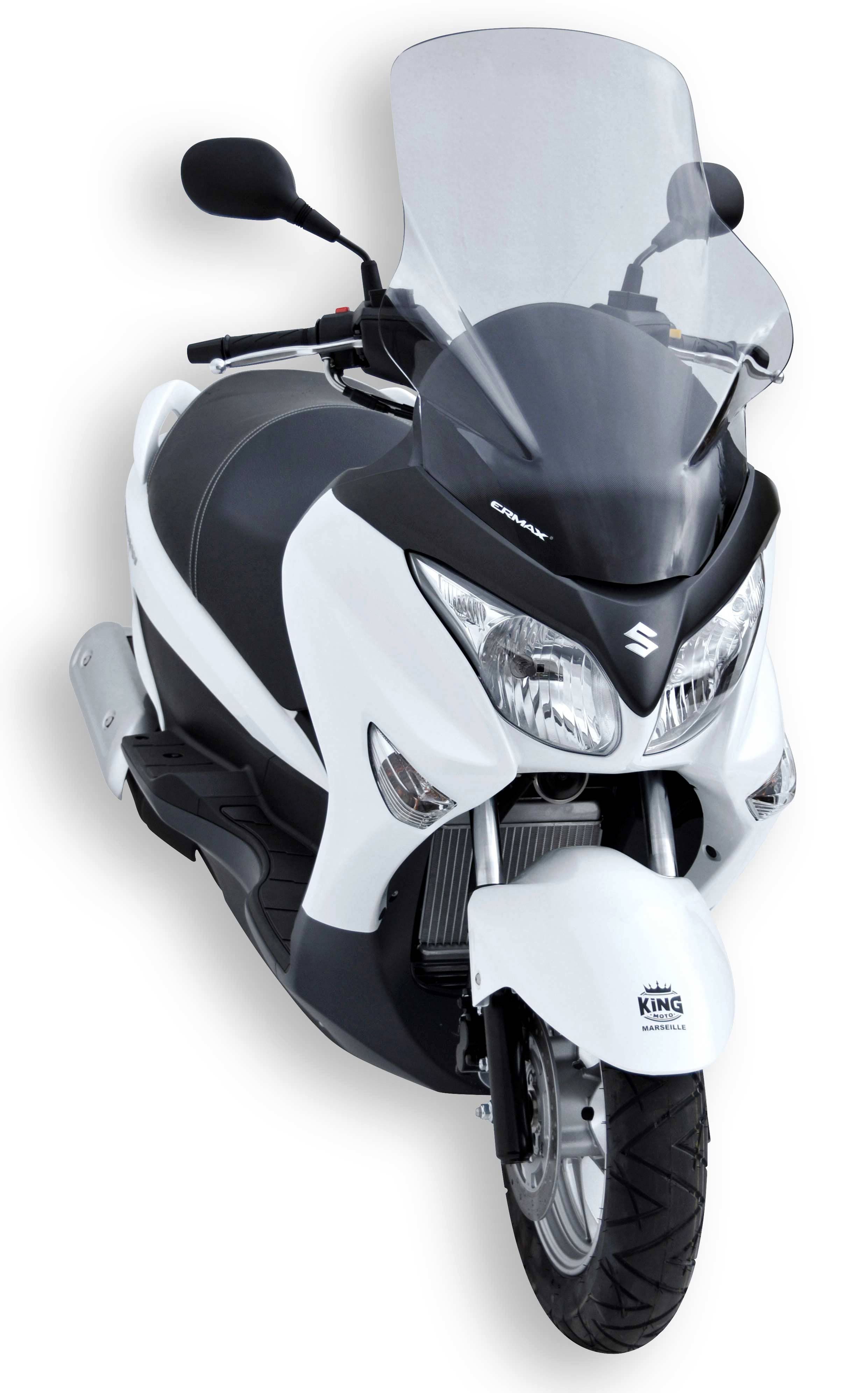 Ermax verhoogd windscherm Suzuki Burgman 125 (2007-2016) E010401084 1