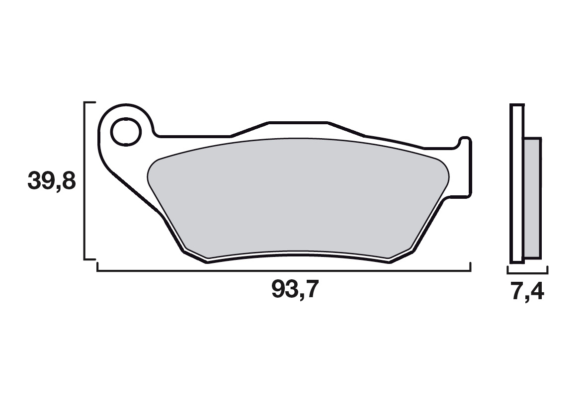 Brembo remblokken