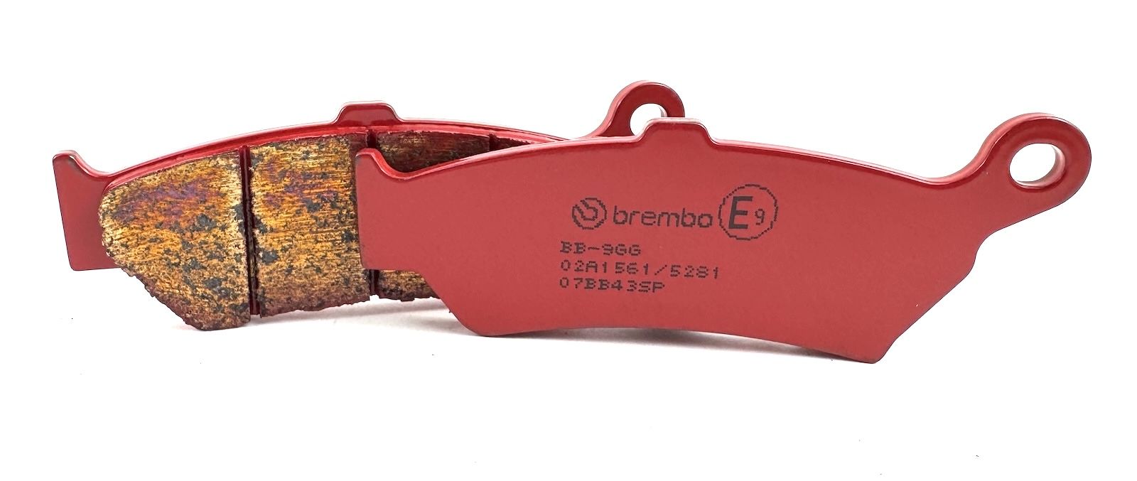 BRAKING GESINTERD REMBLOKKEN - TBV BREMBO REMKLAUW 107A48603